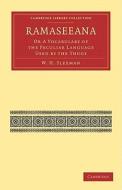 Ramaseeana di W. H. Sleeman edito da Cambridge University Press