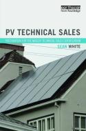 PV Technical Sales di Sean White edito da Taylor & Francis Ltd