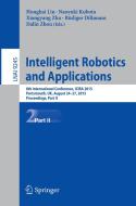 Intelligent Robotics and Applications edito da Springer-Verlag GmbH