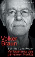 Verlagerung des geheimen Punkts di Volker Braun edito da Suhrkamp Verlag AG