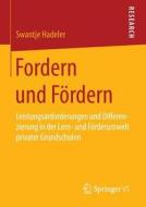 Fordern und Fördern di Swantje Hadeler edito da Springer Fachmedien Wiesbaden