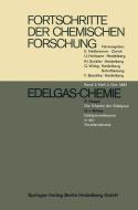 Edelgas-Chemie di R. Hoppe G. V. Bünau edito da Springer Berlin Heidelberg