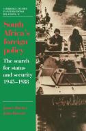 South Africa's Foreign Policy di James Barber, John Barratt edito da Cambridge University Press