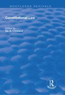 Constitutional Law di IAN D. LOVELAND edito da Taylor & Francis