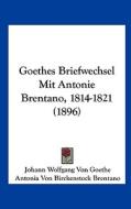 Goethes Briefwechsel Mit Antonie Brentano, 1814-1821 (1896) di Johann Wolfgang Von Goethe, Antonia Von Birckenstock Brentano edito da Kessinger Publishing