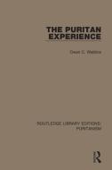 The Puritan Experience di Owen C. Watkins edito da Taylor & Francis Ltd