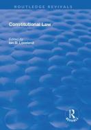 Constitutional Law edito da Taylor & Francis Ltd