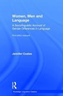 Women, Men and Language di Jennifer Coates edito da Taylor & Francis Ltd