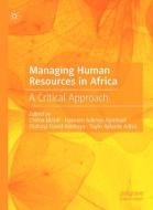 Managing Human Resources in Africa edito da Springer Nature Switzerland