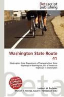 Washington State Route 41 edito da Betascript Publishing