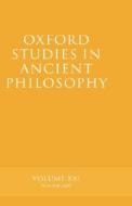 Oxford Studies In Ancient Philosophy Volume Xxi edito da Oxford University Press