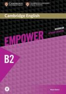 Cambridge English Empower Upper Intermediate Workbook Without Answers with Downloadable Audio di Wayne Rimmer edito da CAMBRIDGE