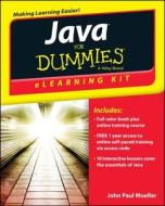 Java Elearning Kit For Dummies(r) di John Paul Mueller edito da John Wiley & Sons Inc