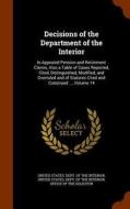 Decisions Of The Department Of The Interior edito da Arkose Press
