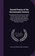 Sacred Poetry Of The Seventeenth Century di Giles Fletcher, Richard Cattermole edito da Palala Press