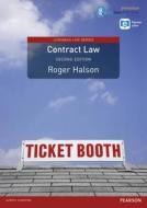 Contract Law di Roger Halson edito da Pearson Education Limited