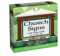 Church Signs 2024 Day-to-Day Calendar di Andrews McMeel Publishing edito da Andrews McMeel Publishing