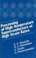 Processing of High-Temperature Superconductors at High Strain di A. G. Mamalis edito da CRC Press