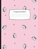 Composition Book: Unicorns Pattern College Ruled Notebook for Taking Notes Journaling School or Work for Girls di Pretty Designs, Vanguard Notebooks edito da LIGHTNING SOURCE INC