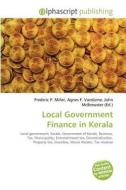 Local Government Finance in Kerala edito da Alphascript Publishing