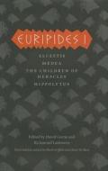 Euripides I - Alcestis, Medea, The Children of Heracles, Hippolytus di Euripides edito da University of Chicago Press