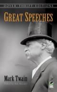 Great Speeches by Mark Twain di Mark Twain edito da DOVER PUBN INC