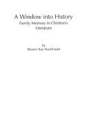 A Window into History di Eleanor MacDonald edito da Greenwood