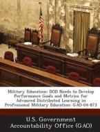 Military Education edito da Bibliogov
