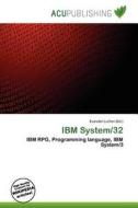 Ibm System/32 edito da Acu Publishing