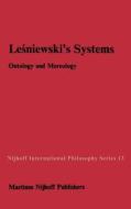Lesniewski's Systems edito da Springer Netherlands