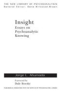 Insight di Jorge L. Ahumada edito da Routledge