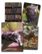 Cats Inspirational Oracle Cards di Barbara Moore, Marco Turini edito da Llewellyn Publications
