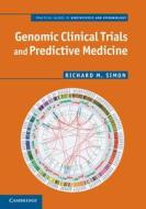 Genomic Clinical Trials and Predictive Medicine di Richard M. Simon edito da Cambridge University Press
