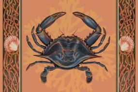 Ocean Crab Tear Off Placemat Pad edito da Sellers Publishing