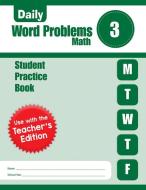 Daily Word Problems, Grade 3 Sb di Evan-Moor Educational Publishers edito da EVAN MOOR EDUC PUBL
