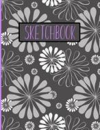 Sketchbook: Black and White Flowers Drawing Book Journal, 120 Pages Blank Unlined Paper, Large 8.5x11 di Passion Imagination Journals edito da Createspace Independent Publishing Platform