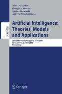 Artificial Intelligence: Theories, Models and Applications edito da Springer-Verlag GmbH
