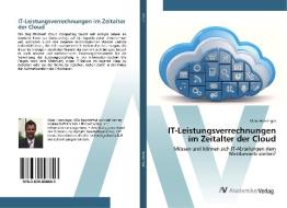 IT-Leistungsverrechnungen im Zeitalter der Cloud di Marc Henninger edito da AV Akademikerverlag