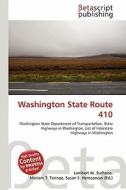 Washington State Route 410 edito da Betascript Publishing