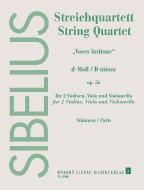 Streichquartett d-Moll "Voces intimae" di Jean Sibelius edito da Lienau, Robert