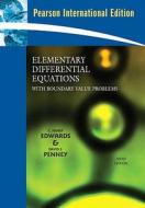 Elementary Differential Equations With Boundary Value Problems di C. Henry Edwards, David E. Penney edito da Pearson Education (us)