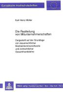 Die Realteilung von Mitunternehmerschaften di Karl-Heinz Müller edito da Lang, Peter GmbH