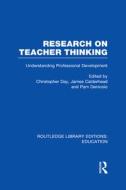 Research On Teacher Thinking di James Calderhead, Pam Denicolo, Christopher Day edito da Taylor & Francis Ltd