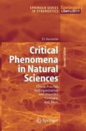 Critical Phenomena in Natural Sciences di Didier Sornette edito da Springer-Verlag GmbH