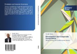 Privatizaton and Corporate Governance di Ronald Sibert edito da SPS