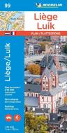 Liege - Michelin City Plan 99 edito da Michelin Editions Des Voyages