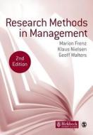 Research Methods Management di Marion Frenz, Klaus Nielsen, Geoff Walters edito da Sage Publications Ltd
