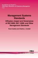 Management Systems Standards di Charles Corbett, Castka Pavel edito da now publishers Inc