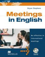 Business English: Meetings in English. Student's Book with Audio-CD di Bryan Stephens edito da Hueber Verlag GmbH