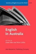 English In Australia edito da John Benjamins Publishing Co